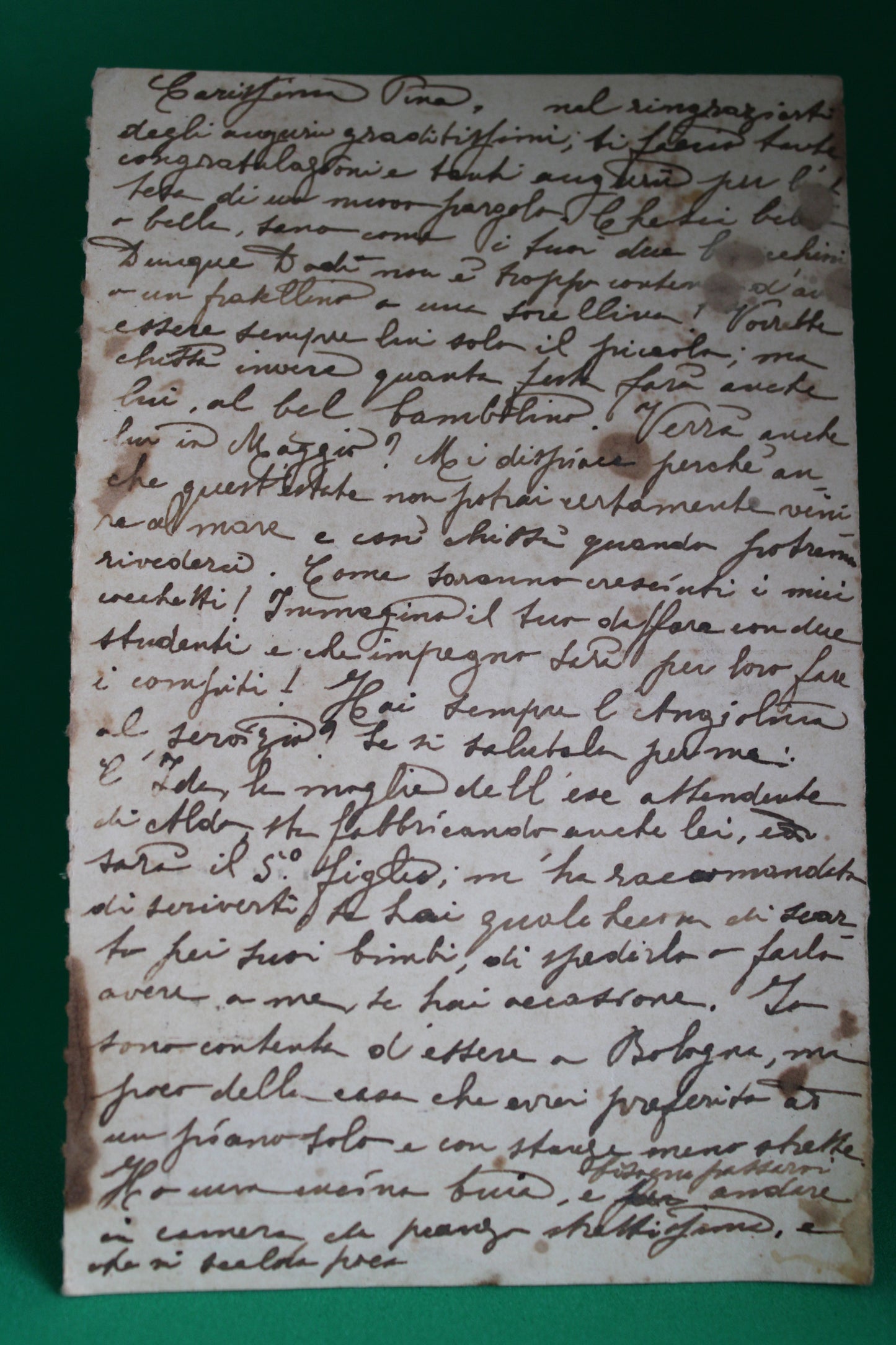 Cartolina Postale Con Risposta Pagata 30 Centesimi Michetti Viaggiato 1932