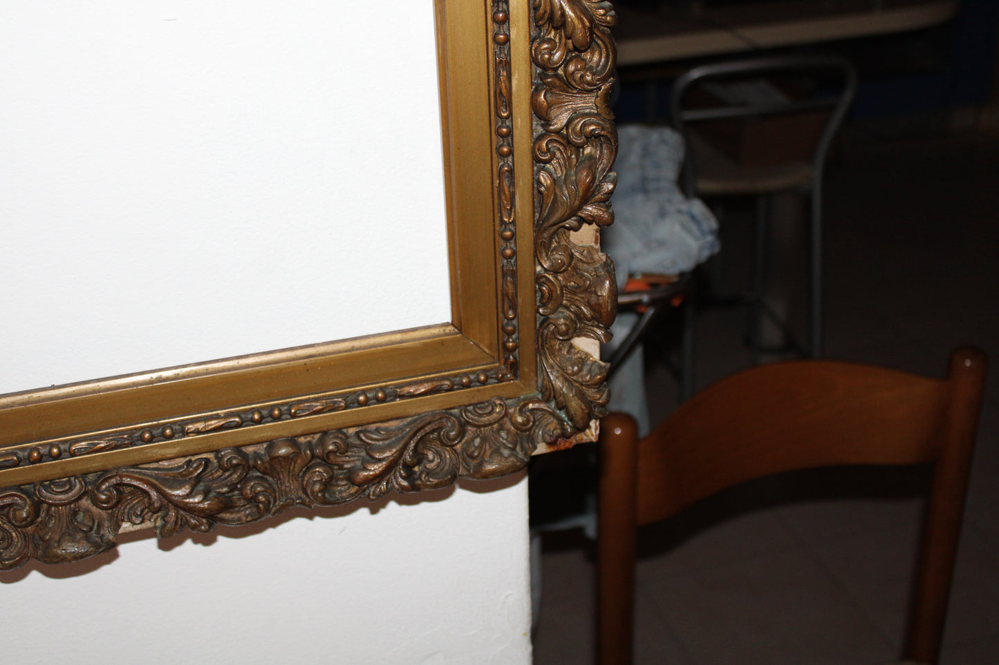 Cornice da Specchio XIX° secolo Liberty Parzialmente Restaurata (15% SCONTO IN CARRELLO)