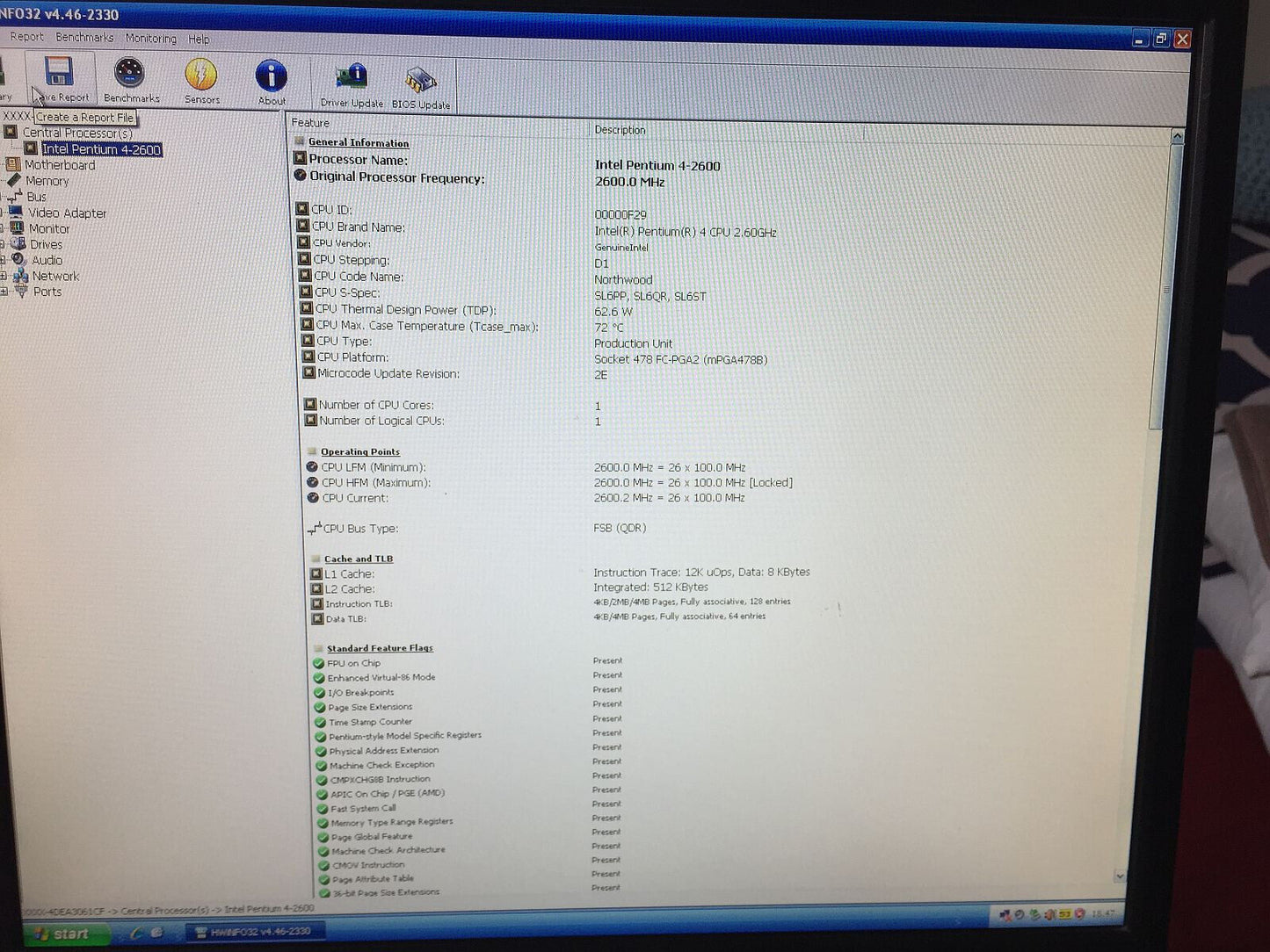 Acer Veriton VT 5600 G Intel Pentium 4 2600 Mhz 1.5 GB DDR 400 Retrogames