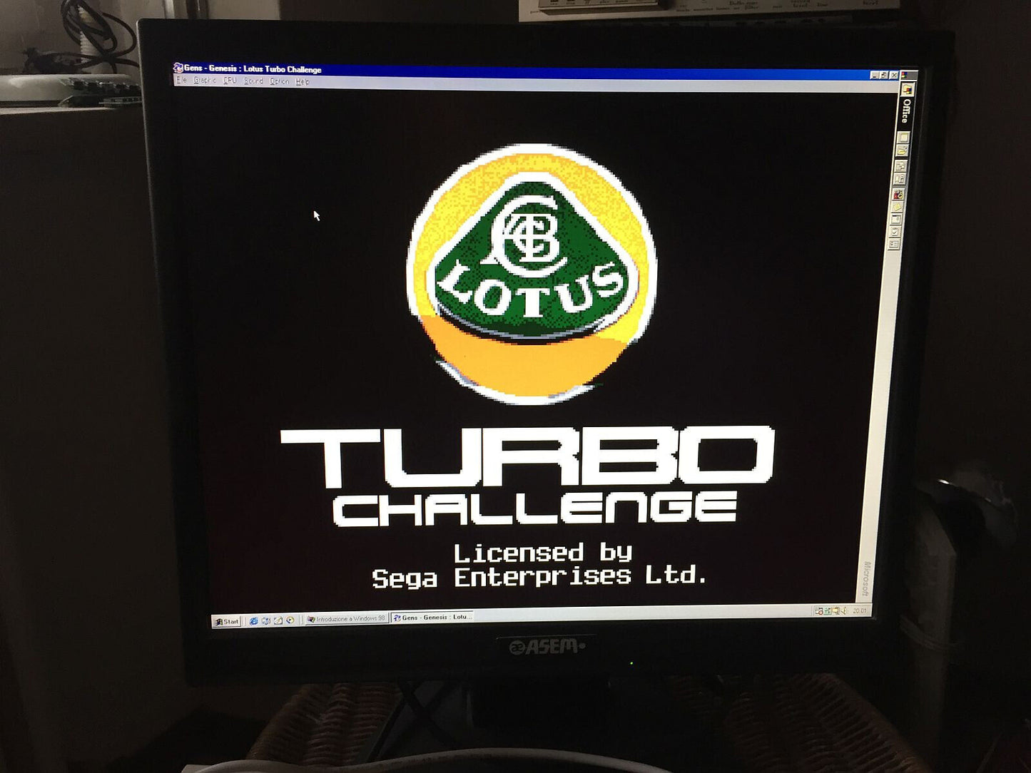 Windows 98SE Desktop Vintage Intel Celeron A 366 Mhz 2x Slot Isa Mobo Asus MEL C