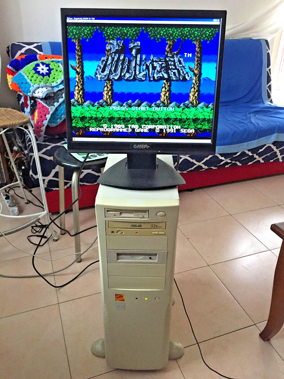 Windows 98 SE Big Tower Intel Pentium 4 2400 Mhz Retrogames 2x Seriale Parallela