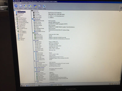 Windows 98 SE Desktop Vintage Pentium D925 3000 Mhz Retrogames Seriale Parallela