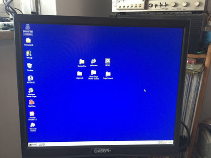 Windows 98 SE Vintage Desktop Intel Pentium 133Mhz 3x Isa Seriale Parallela Socket 7
