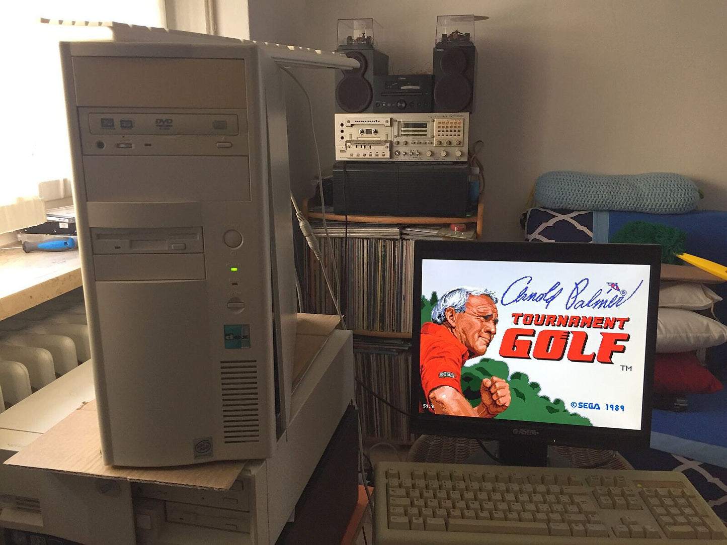 Windows 98 SE Desktop Dex Vintage Pentium 3 450 Mhz 2x Slot Isa Mobo Lucky Star