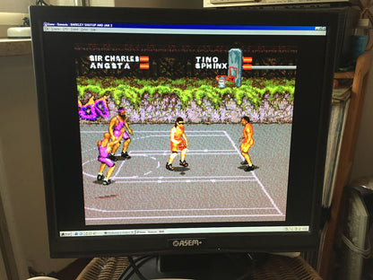 Retrocomputer Windows 98 SE Desktop Amd Athlon Xp 1800+ 1537 Mhz Retrogames Seriale Parallela