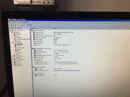 Windows 98 SE Desktop Dex Vintage Pentium 3 450 Mhz 2x Slot Isa Mobo Lucky Star