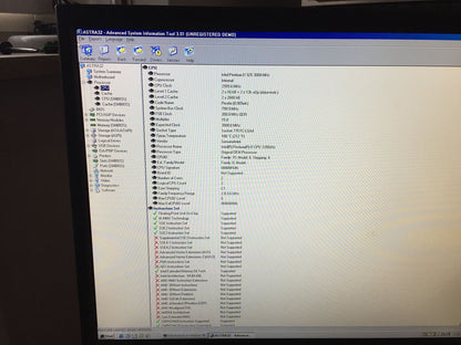 Windows 98 SE Desktop Vintage Pentium D925 3000 Mhz Retrogames Seriale Parallela