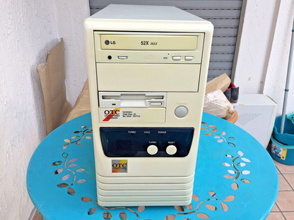 Windows 98 SE Vintage Desktop Intel Pentium 133Mhz 3x Isa Seriale Parallela Socket 7