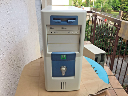 Windows 98SE Desktop Vintage Intel Celeron A 366 Mhz 2x Slot Isa Mobo Asus MEL C