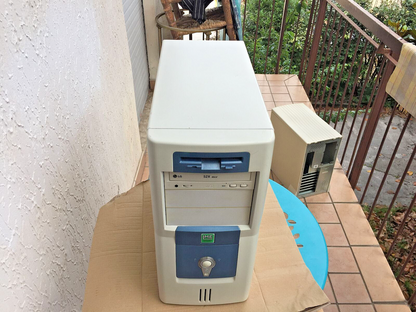 Windows 98SE Desktop Vintage Intel Celeron A 366 Mhz 2x Slot Isa Mobo Asus MEL C