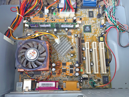 Retrocomputer Windows 98 SE Desktop Amd Athlon Xp 1800+ 1537 Mhz Retrogames Seriale Parallela