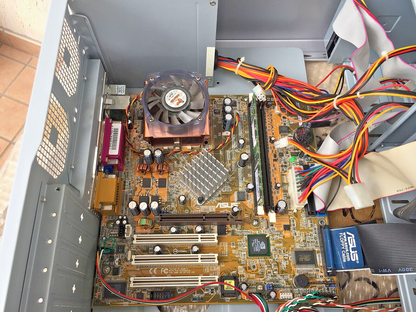 Retrocomputer Windows 98 SE Desktop Amd Athlon Xp 1800+ 1537 Mhz Retrogames Seriale Parallela