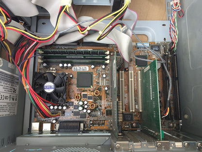 Windows 98SE Desktop Vintage Intel Celeron A 366 Mhz 2x Slot Isa Mobo Asus MEL C