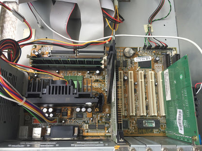 Windows 98 SE Desktop Dex Vintage Pentium 3 450 Mhz 2x Slot Isa Mobo Lucky Star