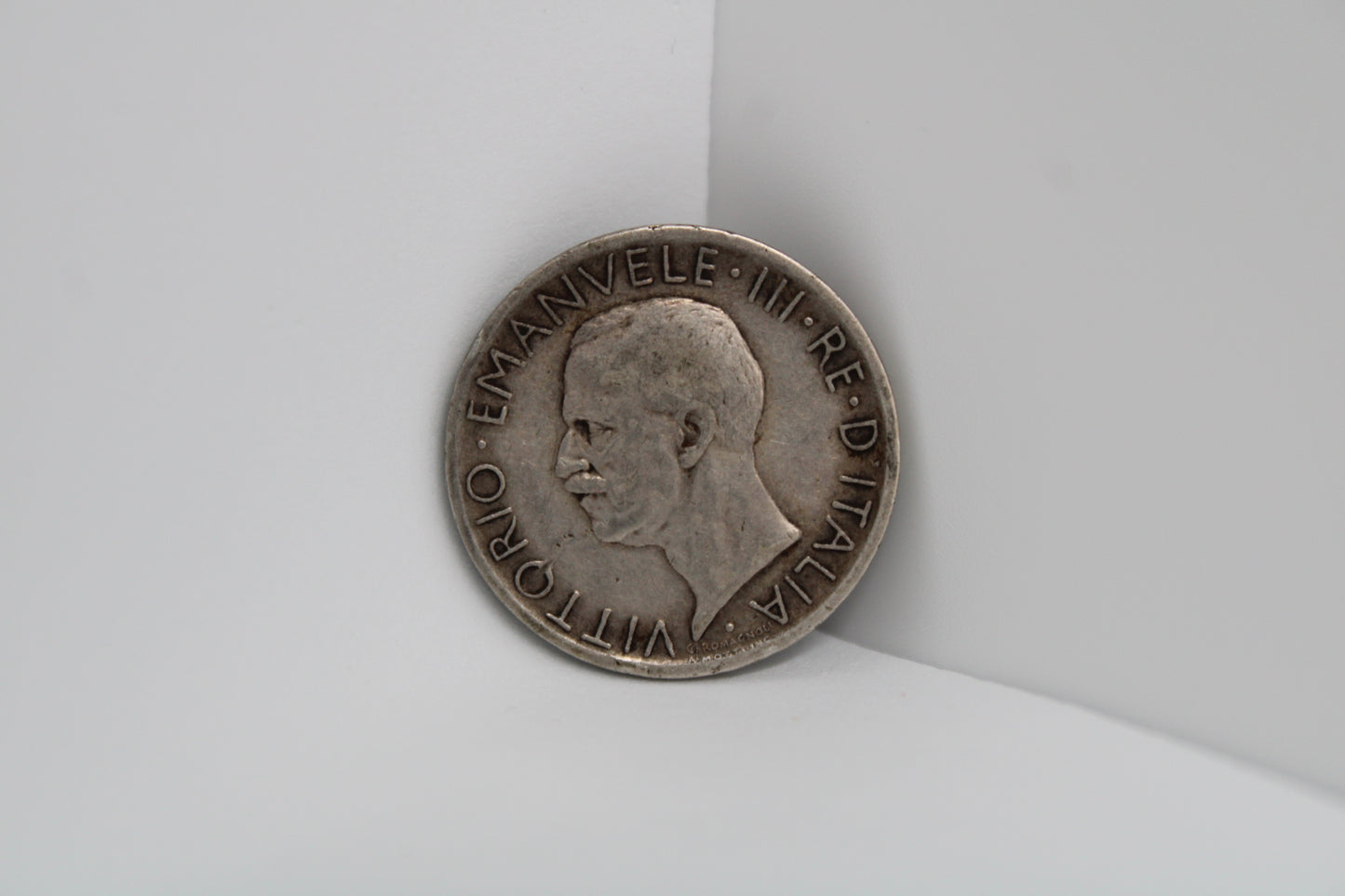 5 Lire 1927 Aquilotto Argento