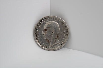 5 Lire 1928 Aquilotto Argento