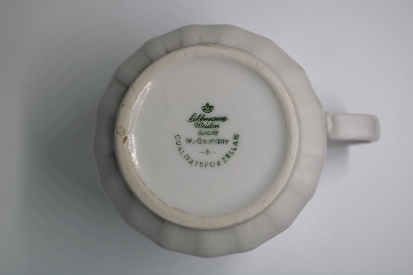 Seltmann Weiden Bavaria Tazzina Caffè Germania Ovest Porcellana