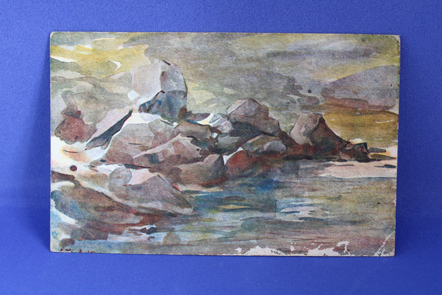 Tris di cartoline raffiguranti panorami montuosi