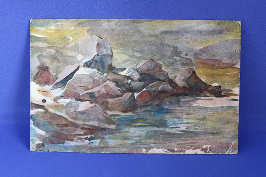 Tris di cartoline raffiguranti panorami montuosi