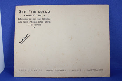 Stampa "Benedizione" di San Francesco Patrono d'Italia