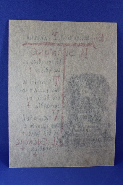 Stampa "Benedizione" di San Francesco Patrono d'Italia