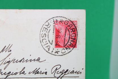 Francobollo 20 Centesimi 1929 Giulio Cesare Cartolina Viaggiata 1934
