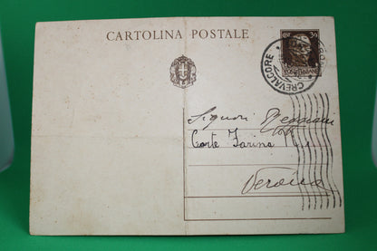 Cartolina Postale 30 Centesimi Viaggiata Serie Imperiale 1942