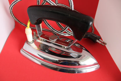 Termozeta Universale Ferro da stiro Vintage Con Borsetta
