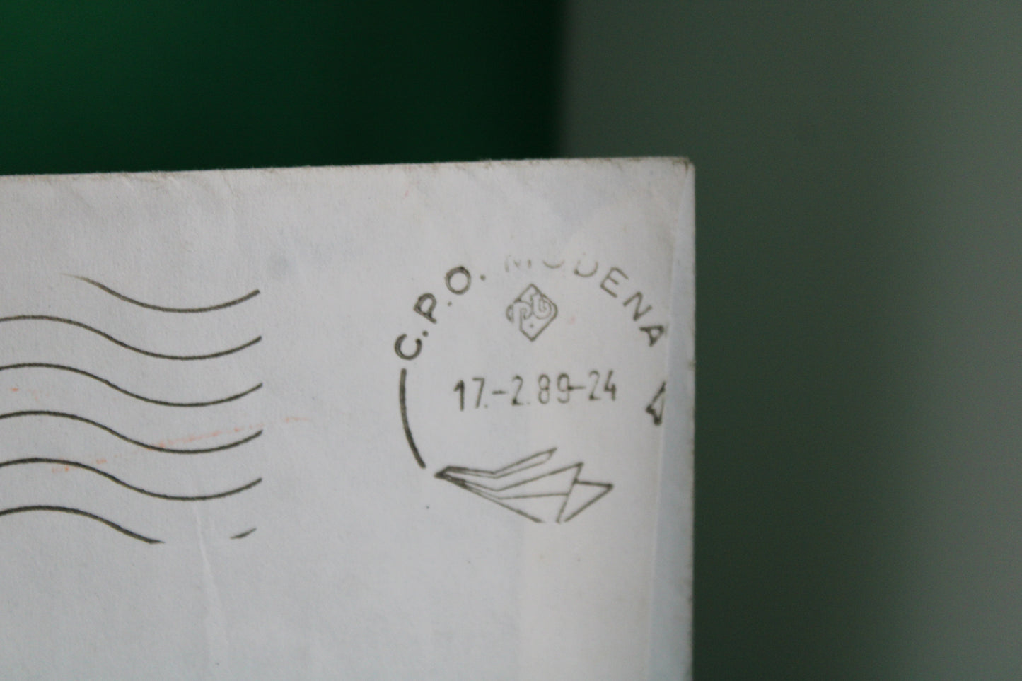 Francobollo Lotta Contro l'AIDS usato su busta 1989