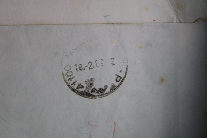 Francobollo Lotta Contro l'AIDS usato su busta 1989