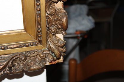 Cornice da Specchio XIX° secolo Liberty Parzialmente Restaurata (15% SCONTO IN CARRELLO)