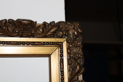 Cornice da Specchio XIX° secolo Liberty Parzialmente Restaurata (15% SCONTO IN CARRELLO)