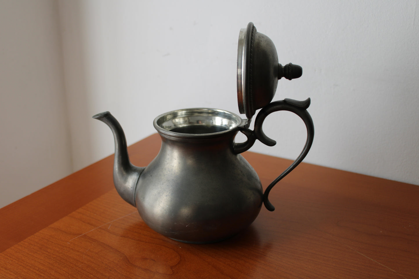 Set da tè in peltro del XX° secolo 95% 5 Pezzi FAIB Vintage Made In Italy