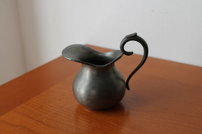 Set da tè in peltro del XX° secolo 95% 5 Pezzi FAIB Vintage Made In Italy