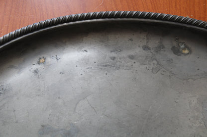 Set da tè in peltro del XX° secolo 95% 5 Pezzi FAIB Vintage Made In Italy