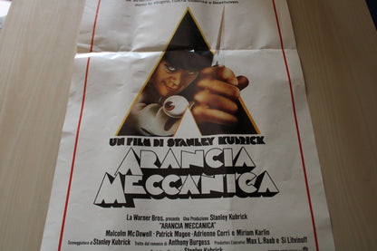 Arancia Meccanica Locandina Cinema Originale 1971 Stanley Kubrick